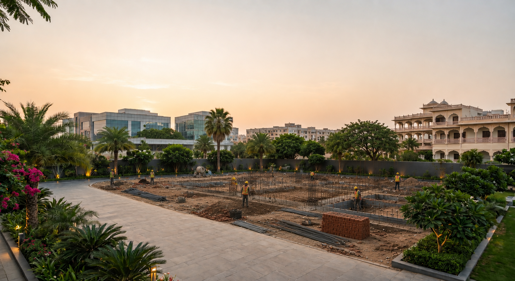Before — Empty plot