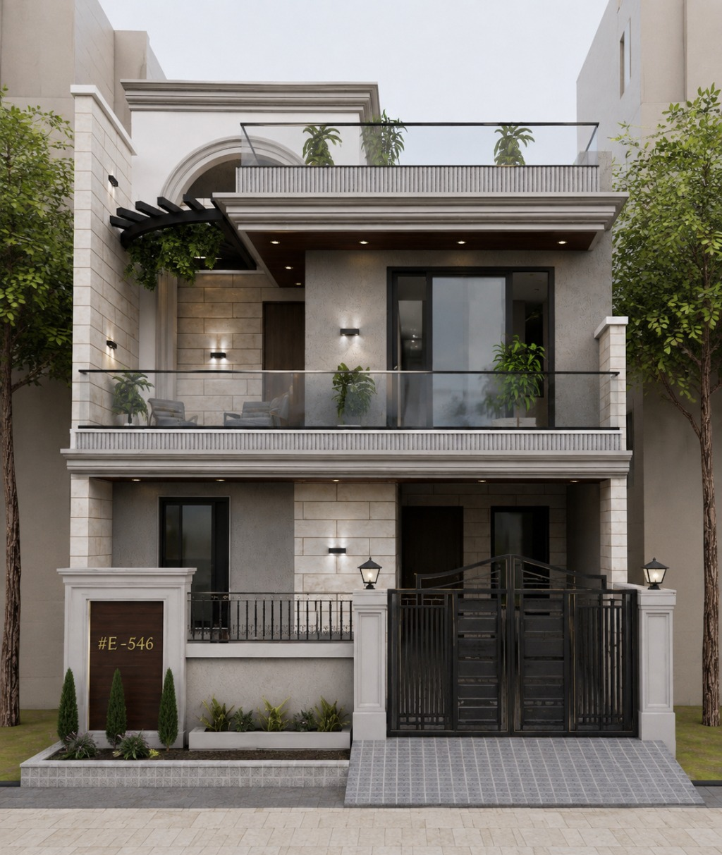 After — Completed building 2